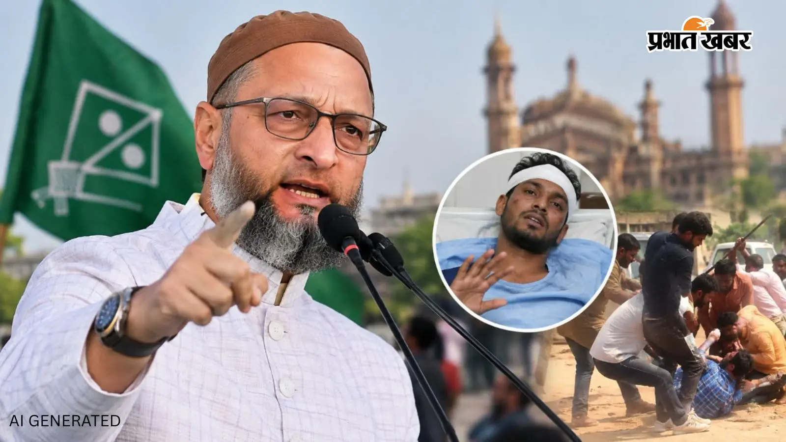 ‘गौरक्षक नहीं, राक्षस हैं’,ओवैसी ने लखनऊ की घटना पर चुनावी मंच से छेड़ा ऐसा मुद्दा, बयान से बढ़ी सियासी हलचल