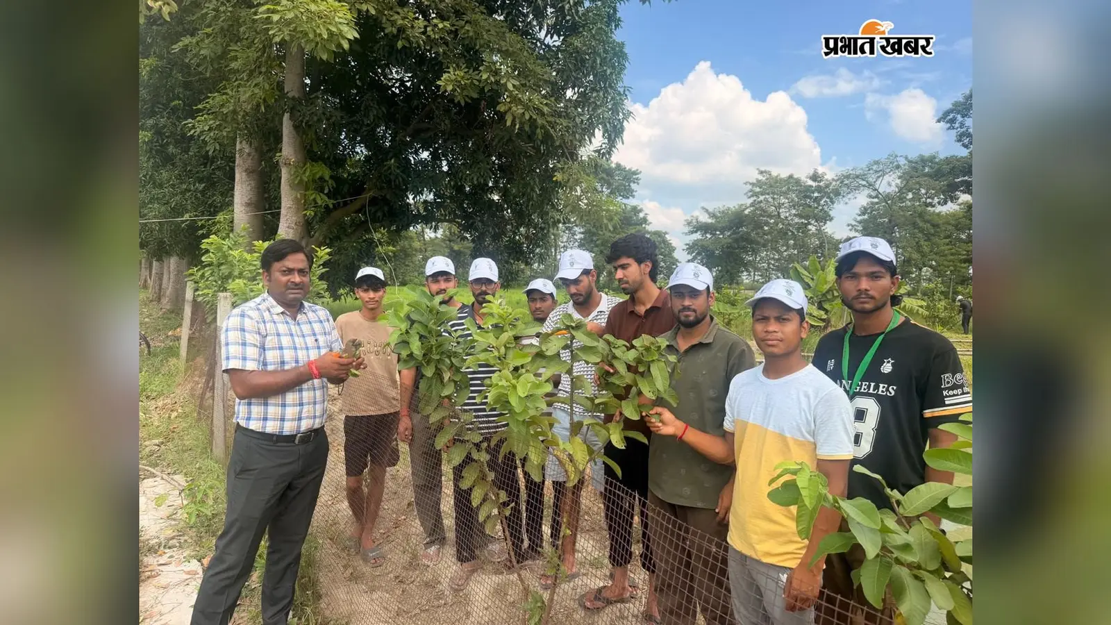 पश्चिम चंपारण के मझौलिया में पौधों की मजबूत संरचना और कीट नियंत्रण पर कार्यशाला, वैज्ञानिकों ने दिया लाइव डेमो