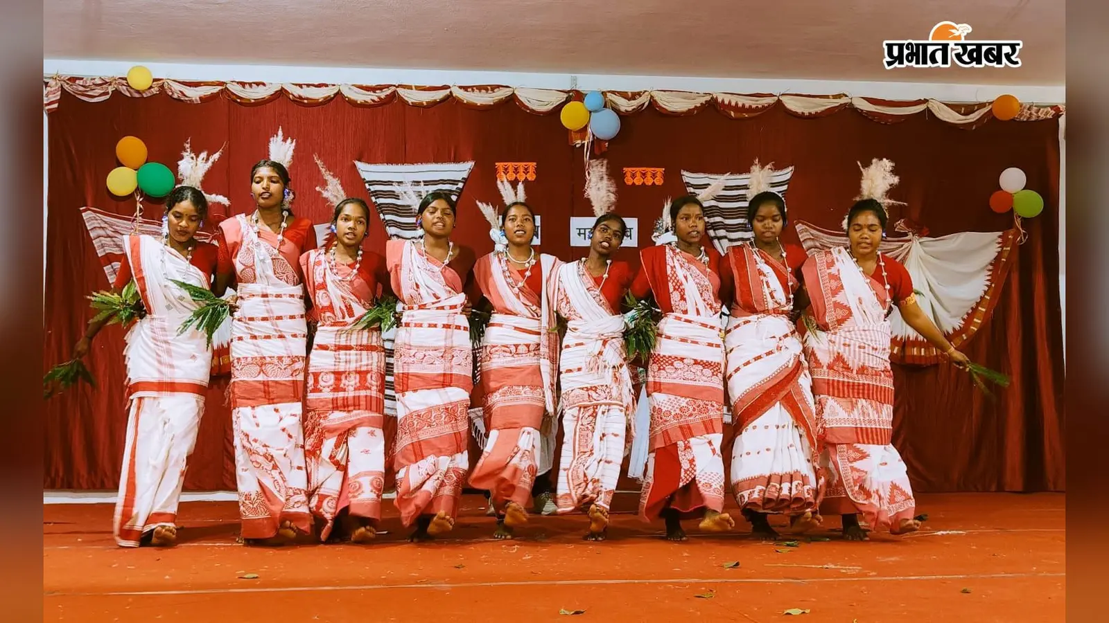 चैनपुर कॉलेज में धूमधाम से मना करम महोत्सव