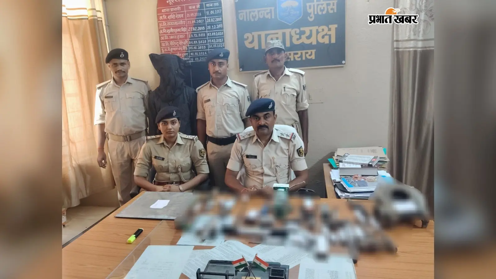 नालंदा: घर में हथियार बनाने का सामान जुटा रहा था युवक, 41 तरह के उपकरण बरामद; पुलिस ने किया गिरफ्तार