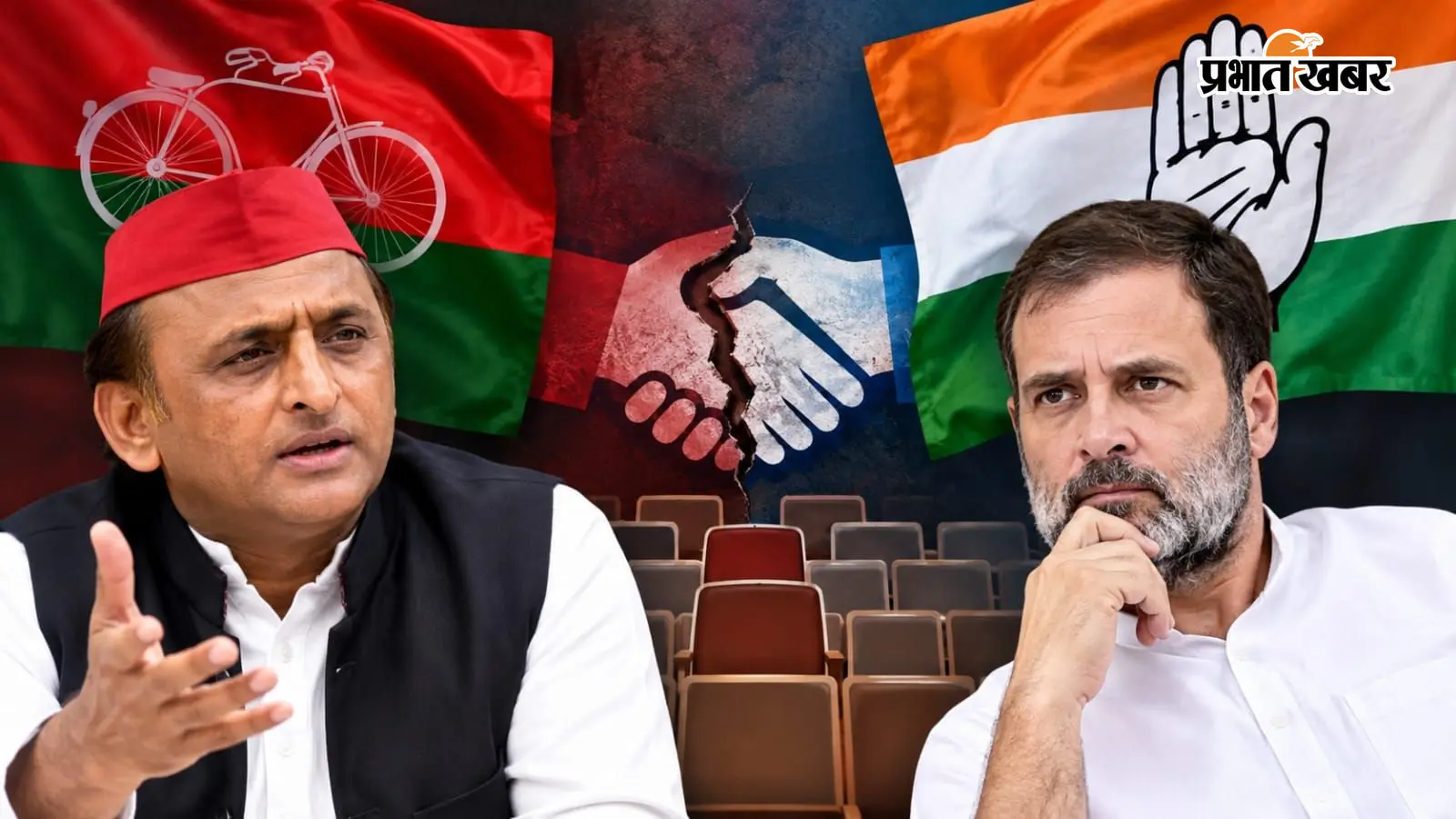 सपा-कांग्रेस के बीच टूटेगा गठबंधन! सीट शेयरिंग पर फंस गया पेंच, सपा सिर्फ इतनी सीटें ही देने को तैयार
