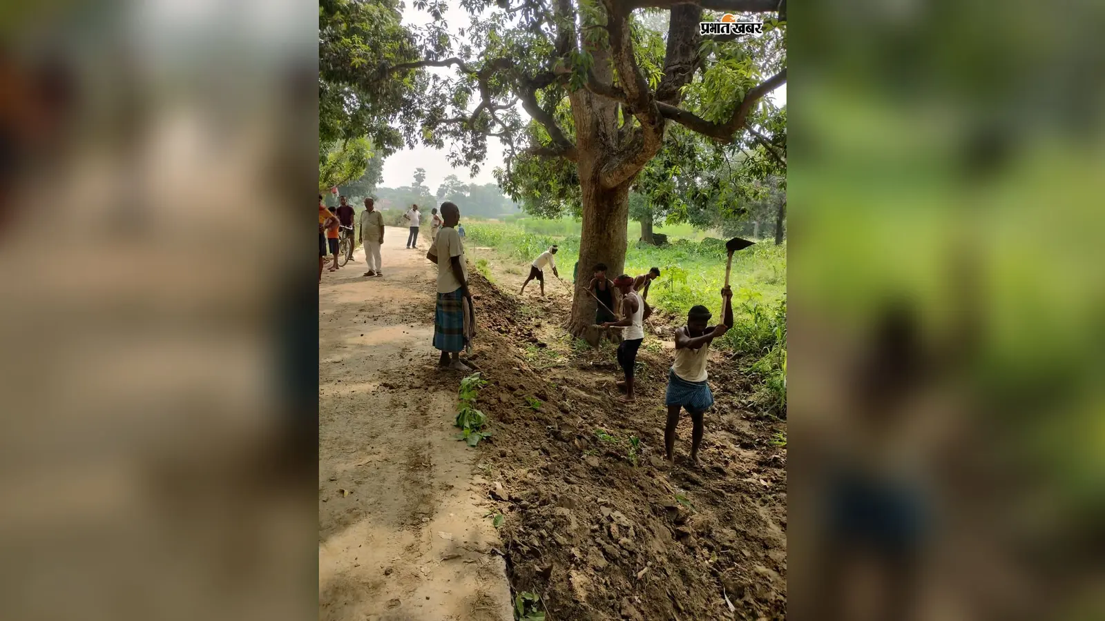 बेगूसराय : रसीदपुर पंचायत में सड़क योजना पर सवाल, ग्रामीणों की शिकायत के बाद 24 घंटे में मांगा स्पष्टीकरण