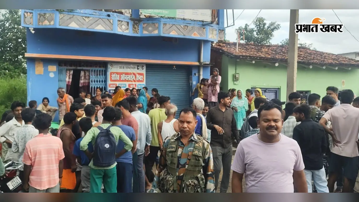 सीएसपी लूटने पहुंचे दो अपराधी को संचालक और ग्रामीणों ने पकड़कर पुलिस को सौंपा