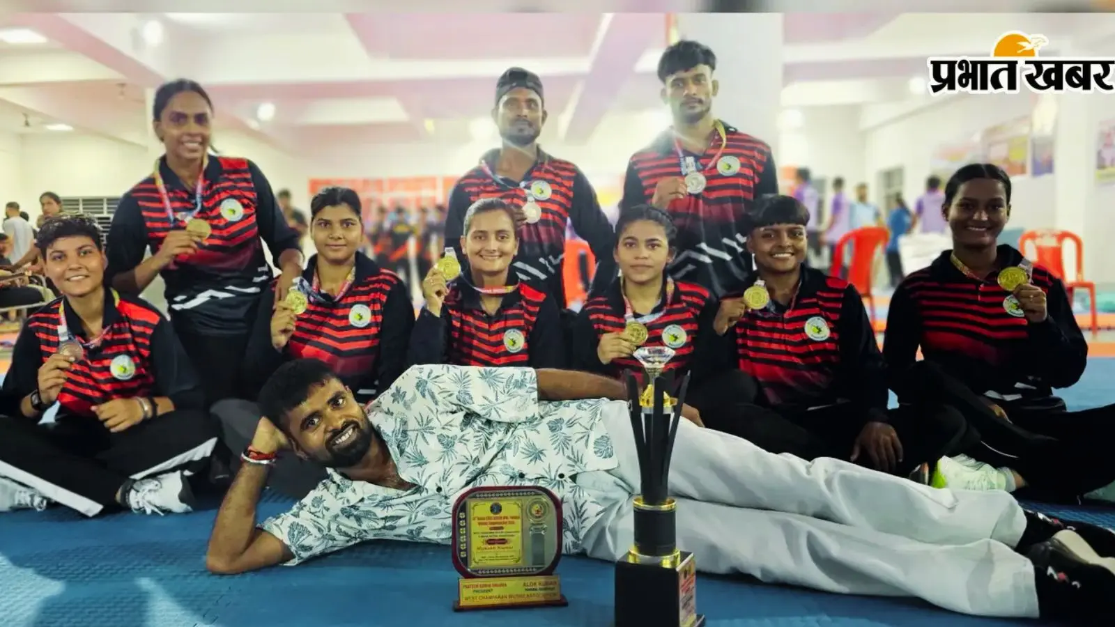 राज्य स्तरीय वुशू प्रतियोगिता में बक्सर का शानदार प्रदर्शन, टीम चैंपियनशिप में हासिल किया पहला स्थान