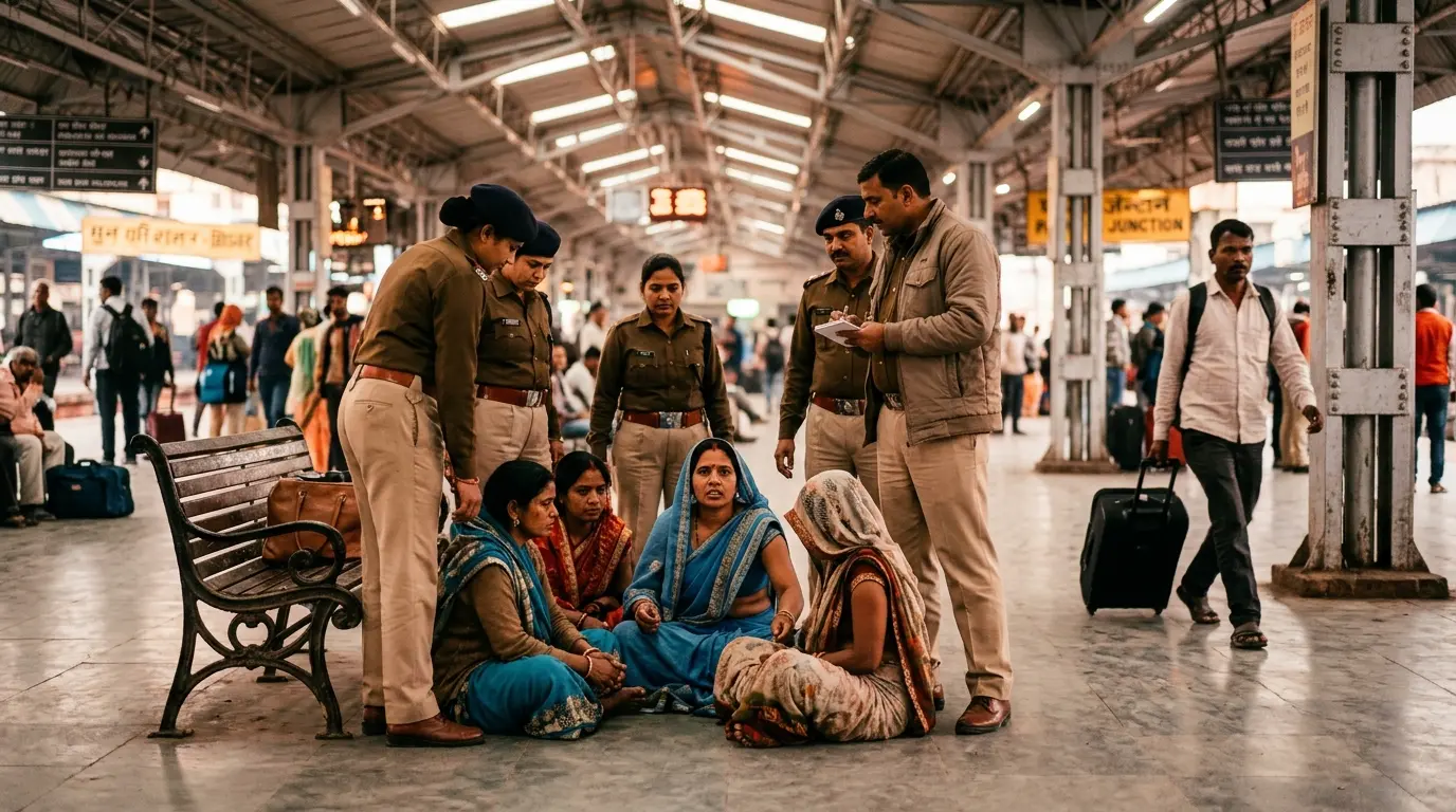 गोद में बच्चे, निशाने पर यात्रियों के गहने-पर्स; पटना जंक्शन से महिला चोर गिरोह की 8 सदस्य गिरफ्तार