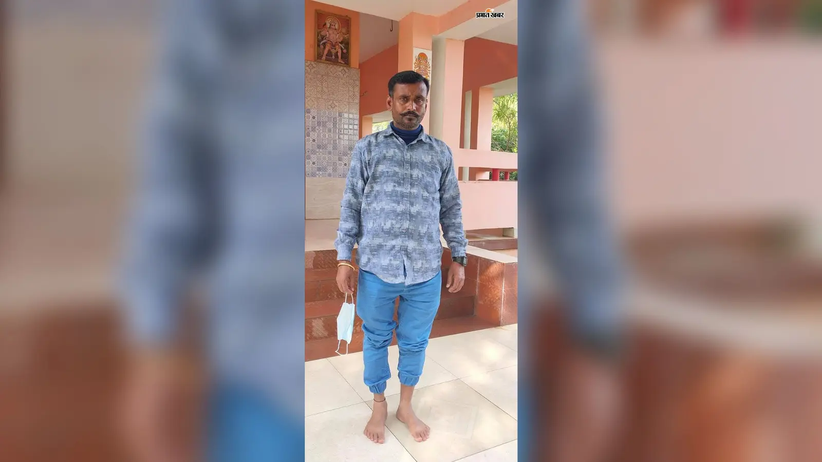 सऊदी अरब में मौत के 14 दिन बाद घर लौरिया पहुंचा ओमप्रकाश का शव, पत्नी-बच्चों की चीख से गमगीन हुआ मोहल्ला