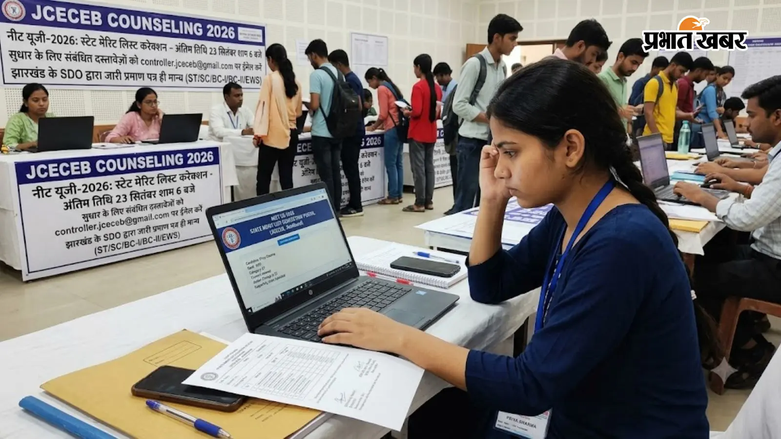 NEET UG-2026: झारखंड स्टेट मेरिट लिस्ट में करेक्शन का मौका, 23 सितंबर शाम 6 बजे तक करें आवेदन