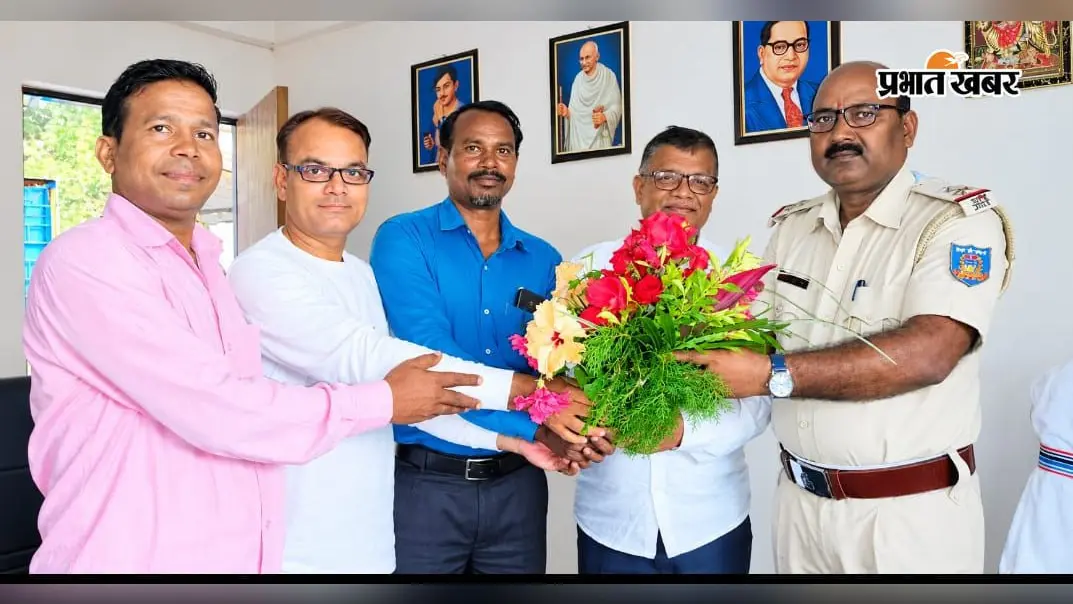 बड़गड़ थाना को मिला नया प्रभारी, राजेश कुमार वर्मा ने कहा- जनता की समस्याओं का होगा समाधान