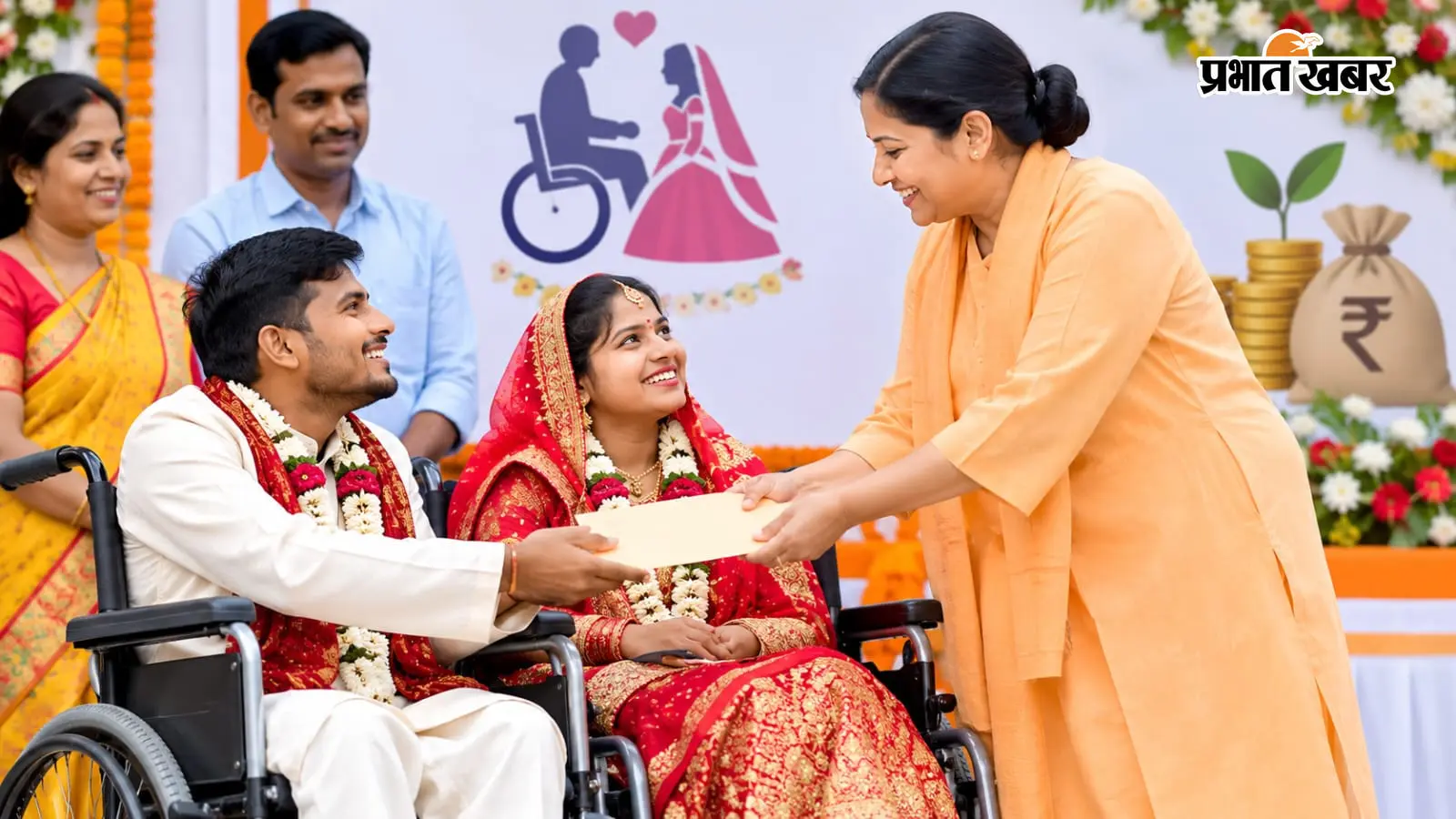 यूपी में दिव्यांग दंपतियों को शादी पर मिलेंगे 35 हजार रुपये, 9 साल में इतने जोड़ों को मिला लाभ, जानें योजना