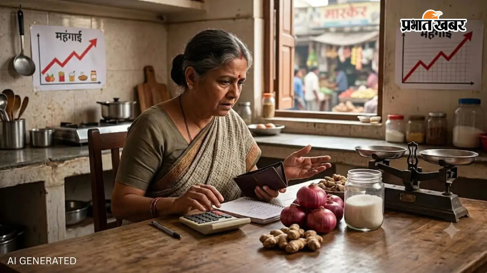 त्योहारों से पहले यूपी में महंगाई का बड़ा झटका! प्याज ने बदला रसोई का हिसाब, तेल-दाल भी महंगी, वजह जानकर चौंकेंगे