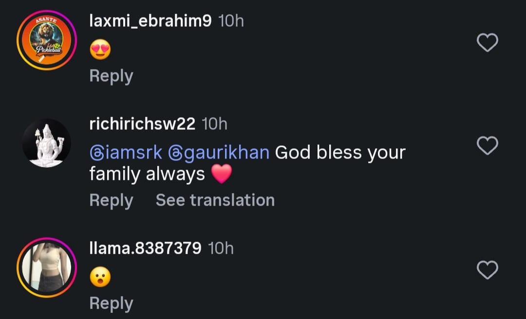 यूजर का कमेंट, फोटो इंस्टाग्राम
