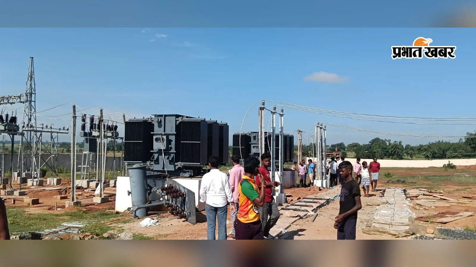 गांडेय में देर रात निर्माणाधीन पावर सब स्टेशन पर धावा, कर्मियों को हथियार के बल पर बनाया बंधक