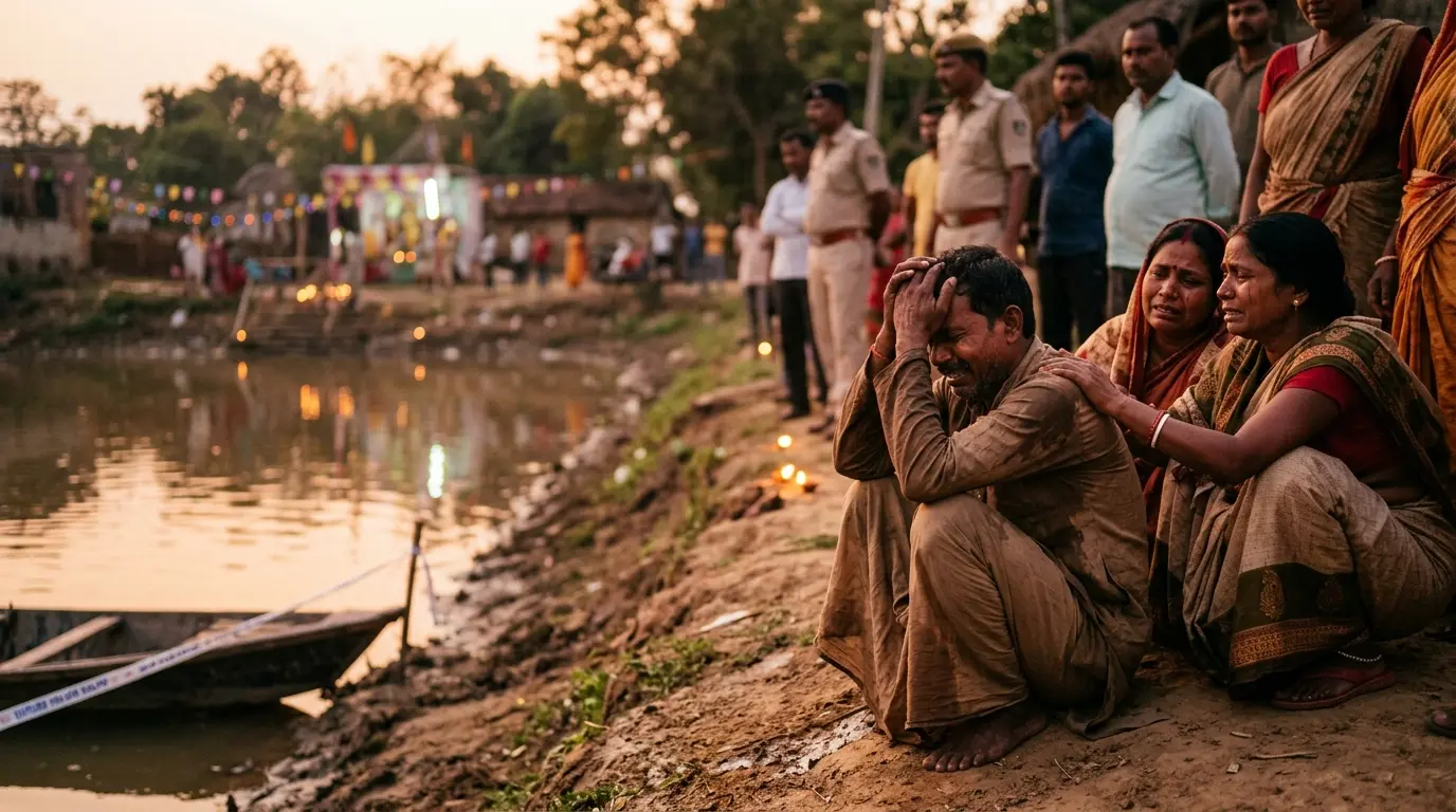 करमा पर्व की खुशियां मातम में बदलीं, तालाब में डूबने से 12 साल की बच्ची मौत