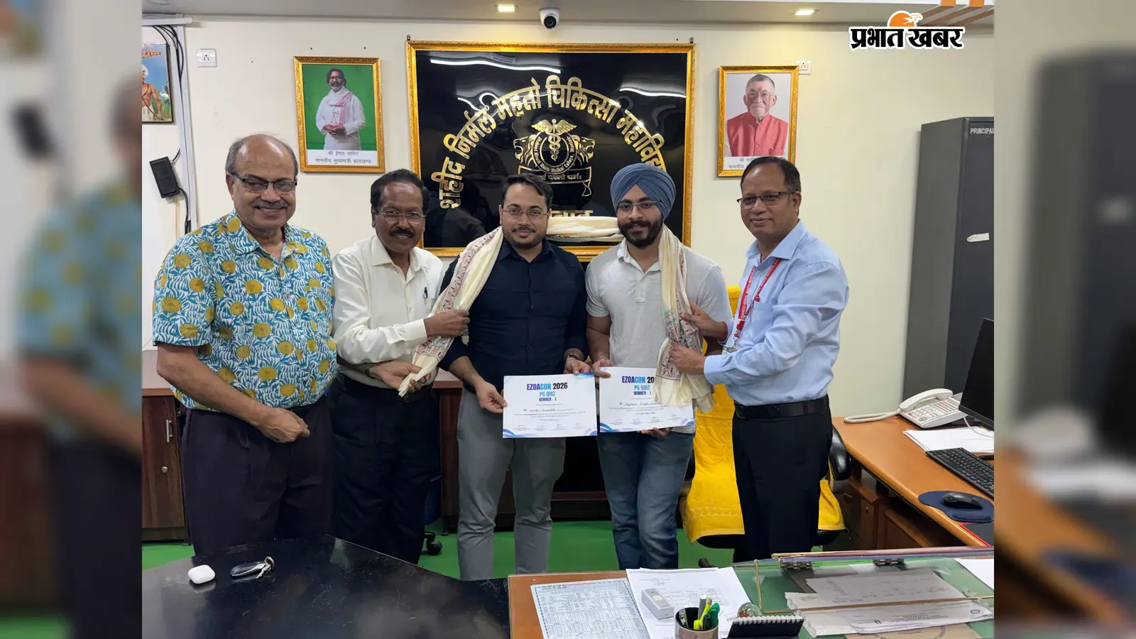 ईस्ट जोन मेडिकल क्विज में SNMMCH धनबाद का जलवा, 7 बड़े संस्थानों को पछाड़कर बनी चैंपियन