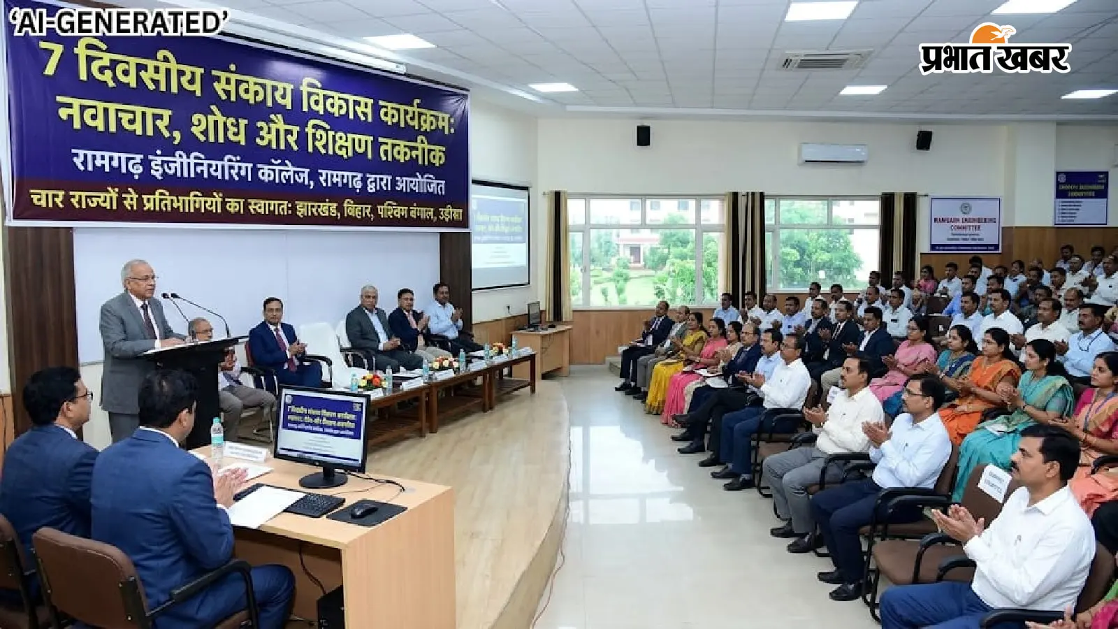 रामगढ़ में 7 दिवसीय संकाय विकास कार्यक्रम शुरू, चार राज्यों के प्रतिभागी ले रहे हिस्सा