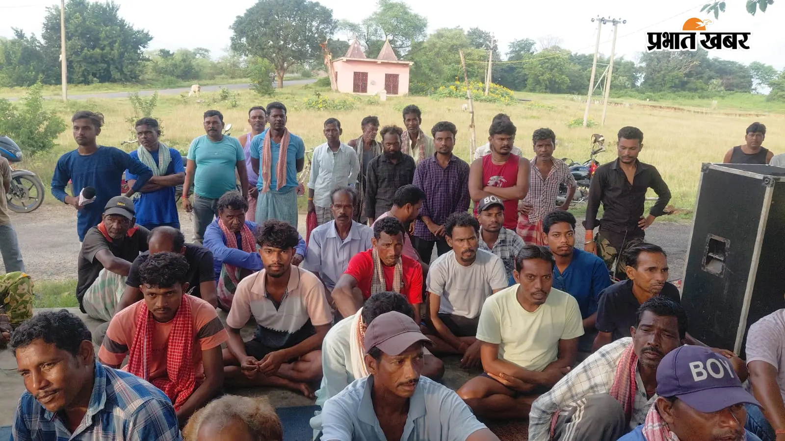 जमीन हमारी,बिजली बांग्लादेश को क्यों? जामताड़ा में DVC गेट जाम करने की बड़ी चेतावनी