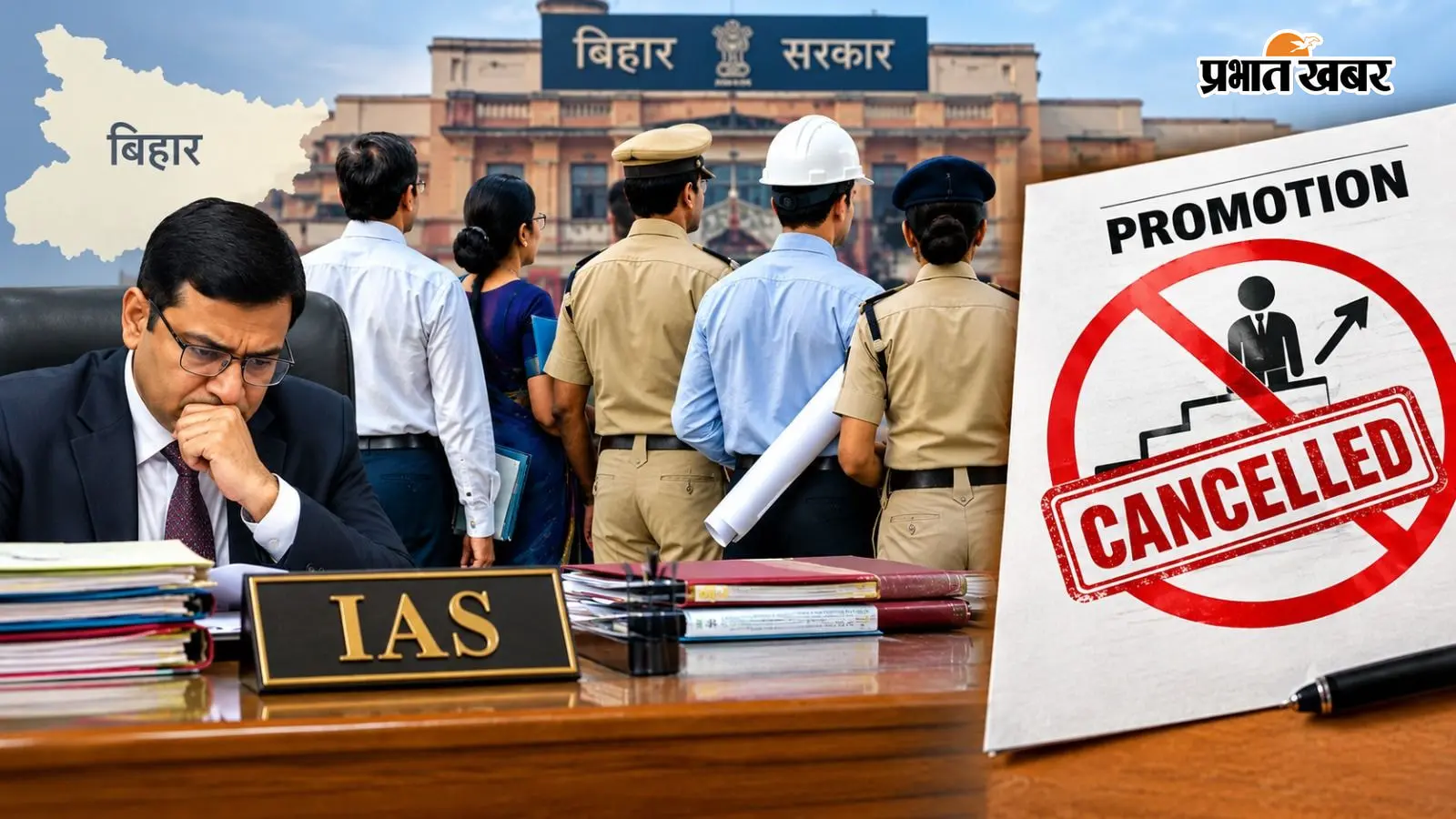 बिहार के 4409 सरकारी अफसरों और कर्मियों को नहीं मिलेगा प्रमोशन, IAS से लेकर इंजीनियर-पुलिसकर्मी तक शामिल