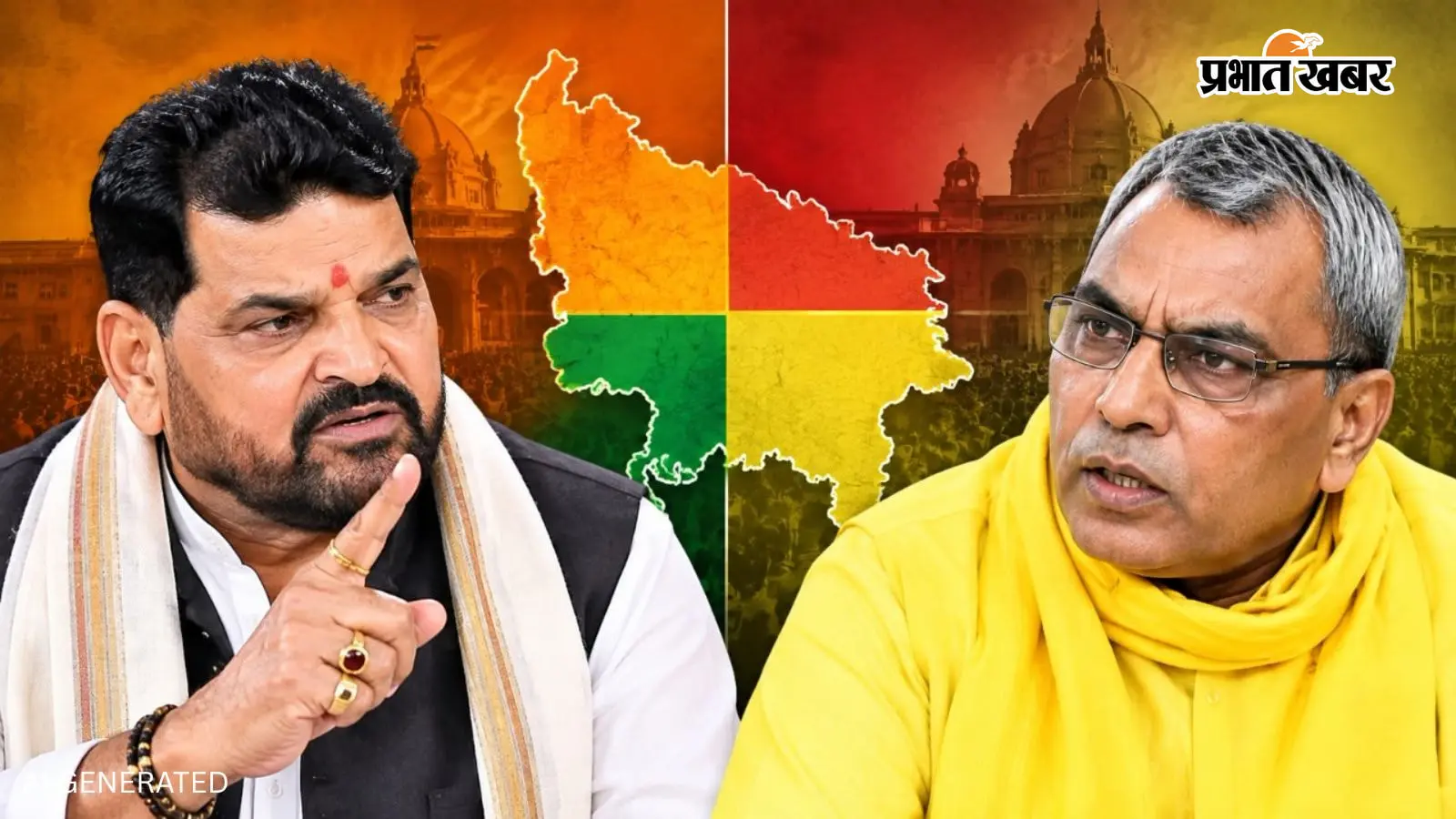 'यूपी 4 टुकड़ों में बंटेगा', राजभर के दावे पर बृजभूषण सिंह का पलटवार, बोले- ये सिर्फ चुनावी जुमला और सस्ती लोकप्रियता के लिए बयान