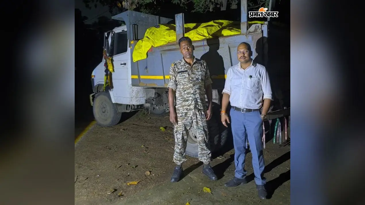 एनजीटी की रोक के बाद भी बोकारो में बालू का खेल, पुलिस और खनन विभाग की रात में बड़ी कार्रवाई