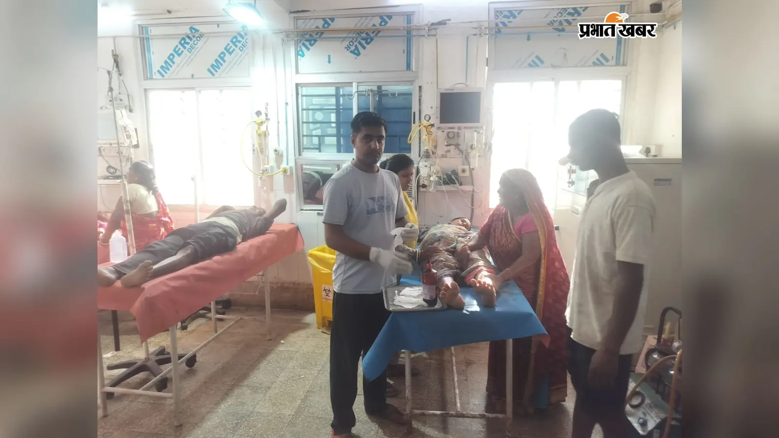 शेखपुरा: बालक को बचाने में श्रद्धालुओं से भरा ई-रिक्शा पलटा, पांच घायल