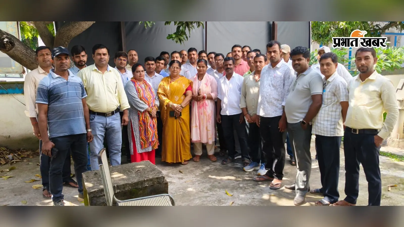 नवादा में सेवा समायोजन और 2400 ग्रेड पे की मांग, डाटा इंट्री ऑपरेटरों ने संगठन की मजबूती पर दिया जोर