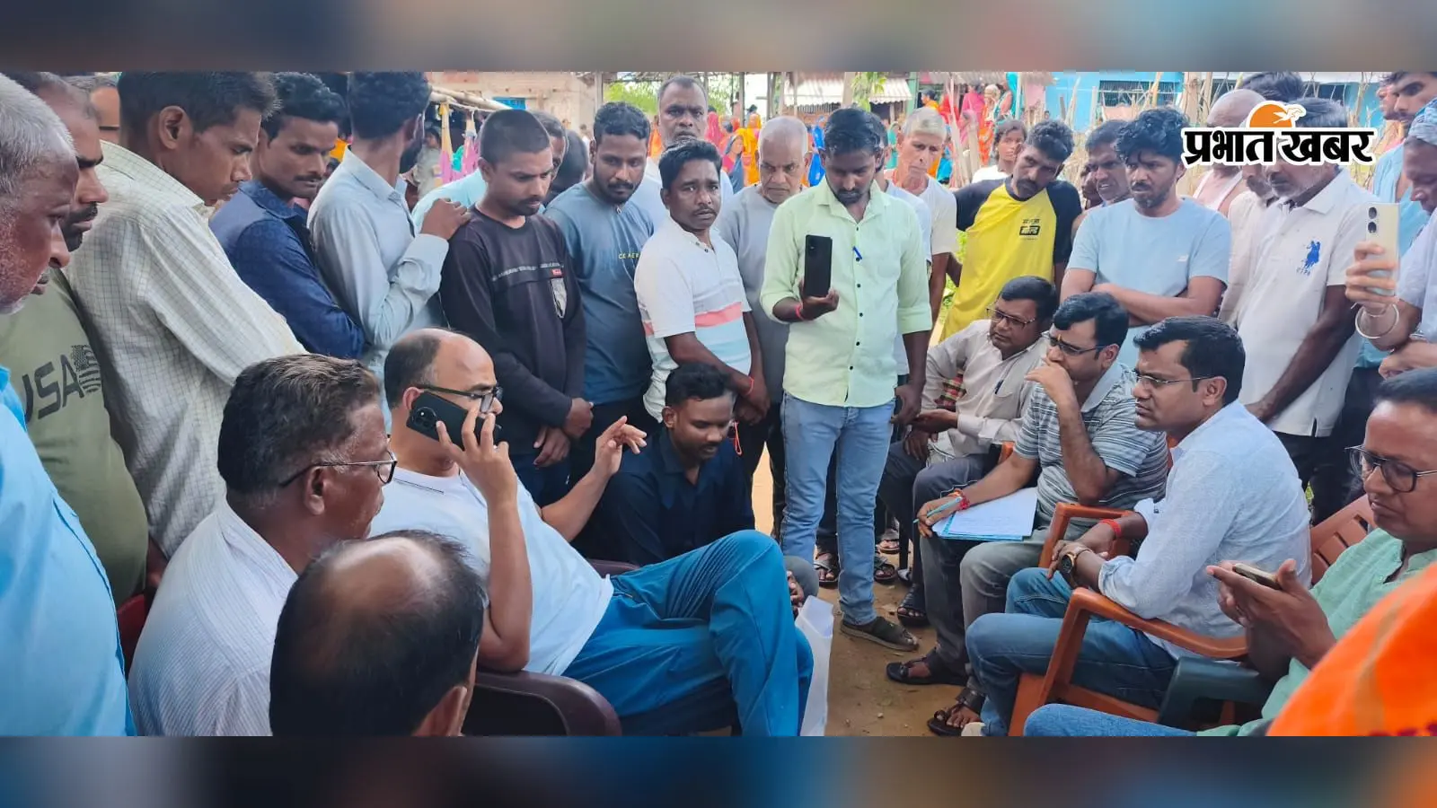पुणे में संदिग्ध परिस्थितियों में बगोदर के मजदूर की मौत, 2 दिन बाद गांव शव पहुंचते ही मचा कोहराम