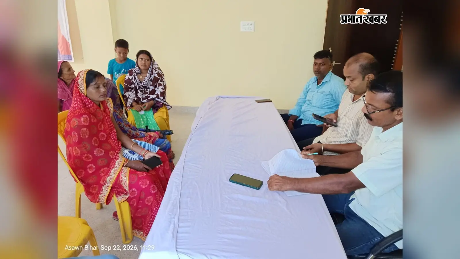 सारण: मढ़ौरा में अभियान बसेरा-2 का शुभारंभ, भूमिहीन परिवारों से लिये जा रहे वास भूमि के आवेदन