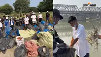 मध्य प्रदेश के बाद अब दिल्ली में बिट्टू तबाही का सफाई अभियान, यमुना से 1 दिन में 585 KG कचरा निकाला
