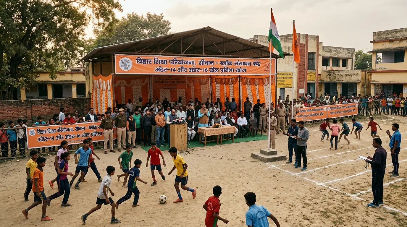 सीवान: खेल के माध्यम से अंडर-14 और अंडर-16 के प्रतिभावान बच्चों की होगी पहचान, BRC में तीन दिवसीय कार्यक्रम