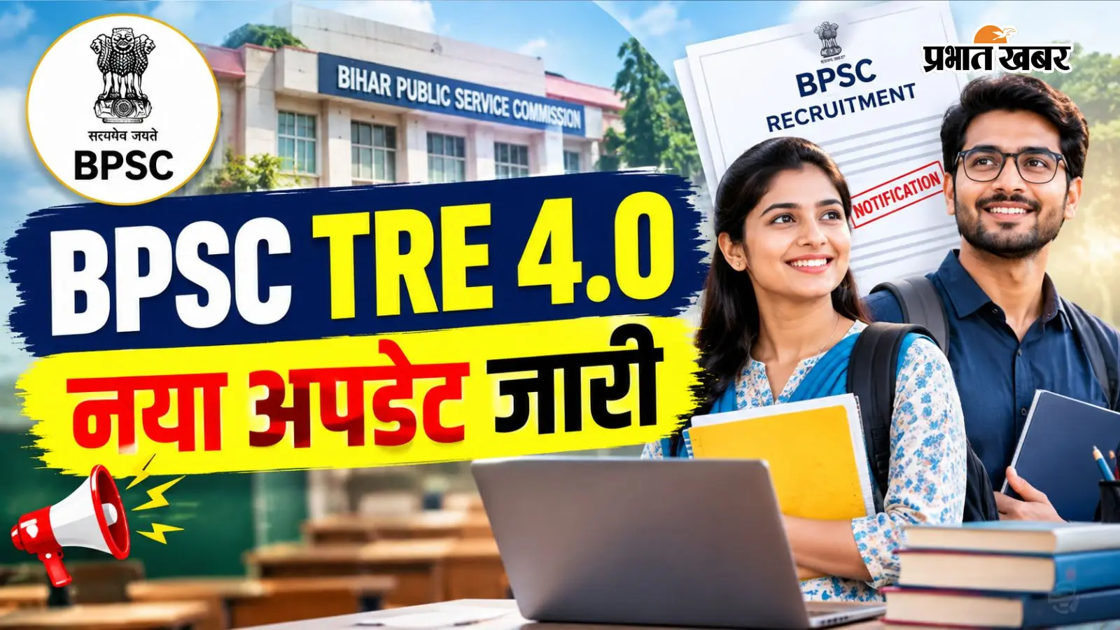 BPSC TRE 4: 32,388 टीचर भर्ती पर BPSC का नया ऐलान, अब इस तारीख से शुरू होगा आवेदन