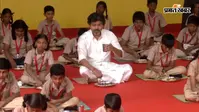 सीएम विजय पहुंचे सरकारी स्कूल, बच्चों को अपने हाथों से नाश्ता परोसा और फिर उनके साथ बैठकर खाना भी खाया