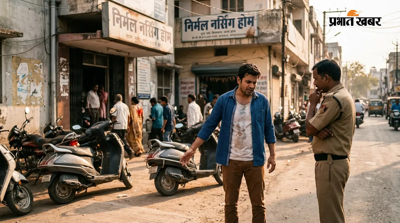 मरीज का इलाज कराने नर्सिंग होम पहुंचा युवक, बाहर खड़ी बाइक लेकर चोर फरार