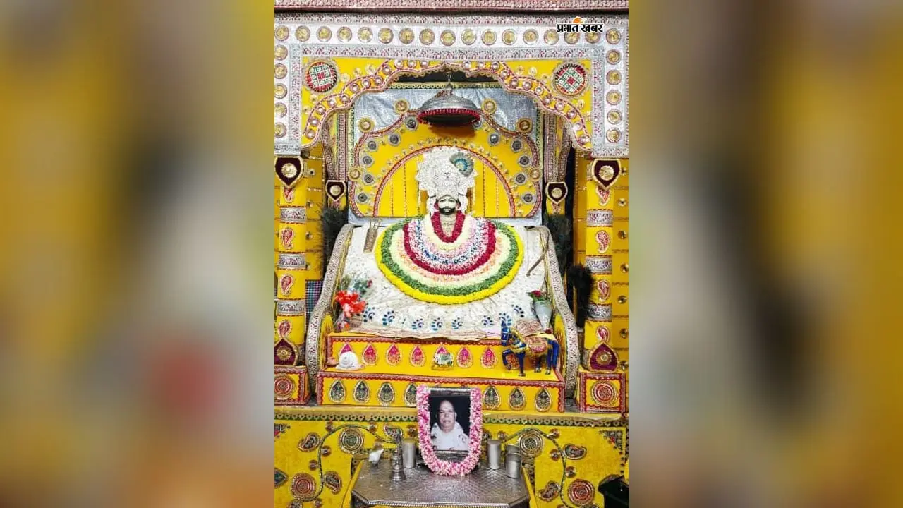 रांची के श्री श्याम मंदिर में एकादशी उत्सव की धूम, आधी रात हुई महाआरती