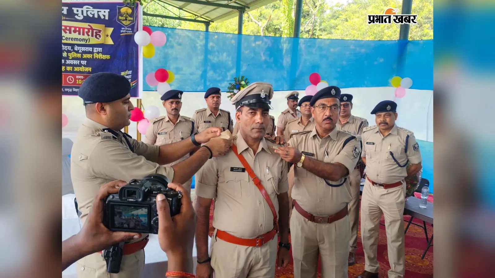 बेगूसराय : गढ़पुरा थाना के चार ASI बने SI, विश्वजीत सिंह समेत चार पुलिस पदाधिकारियों को मिली प्रोन्नति
