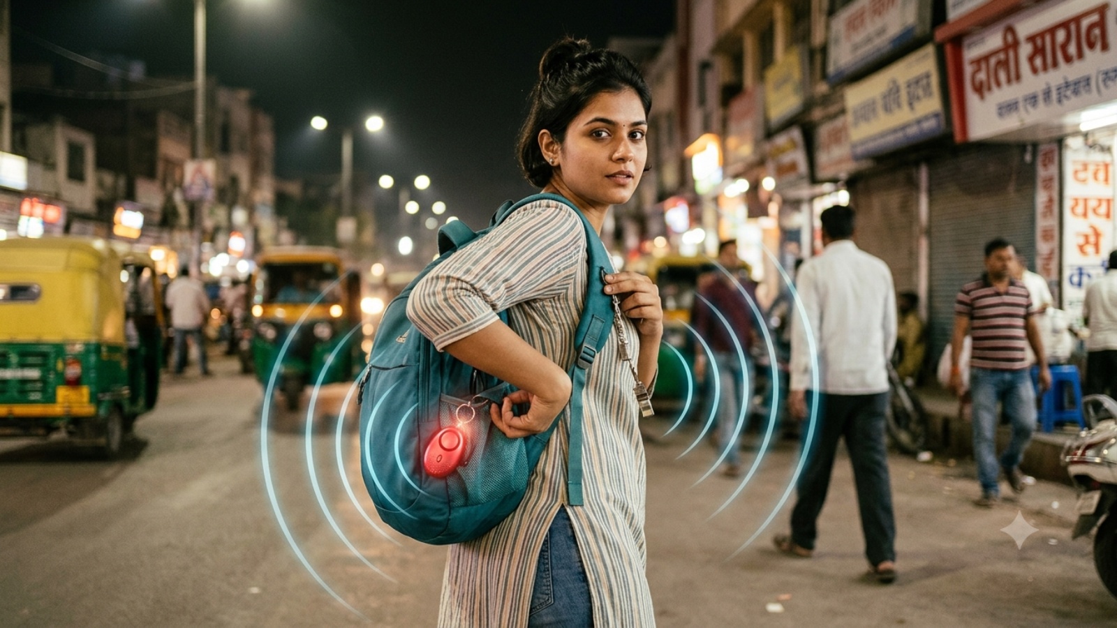 अकेले सफर कर रही हैं तो साथ रखें सेफ्टी अलार्म या सीटी