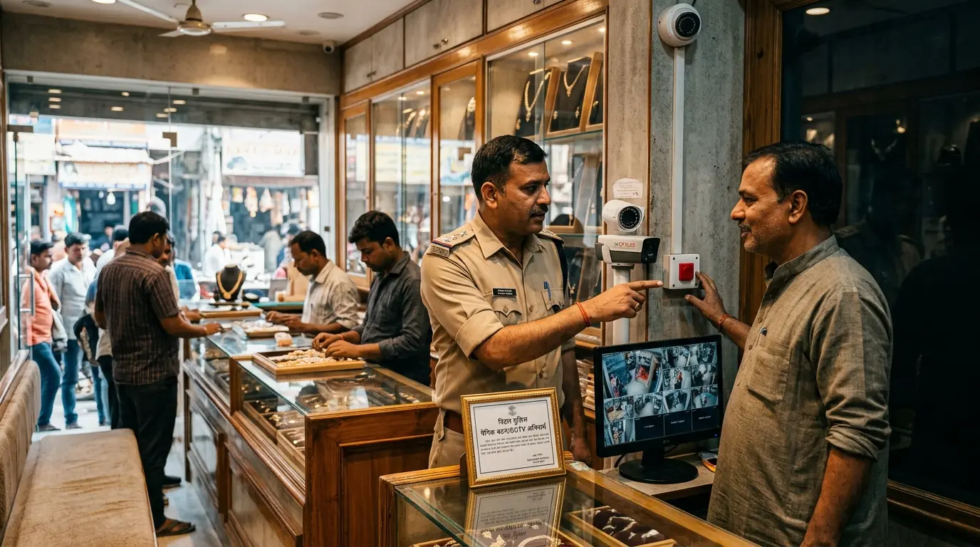गोपालगंज में आभूषण व्यवसायियों की सुरक्षा पर पुलिस सख्त, CCTV से लेकर पैनिक बटन तक लगाने के निर्देश