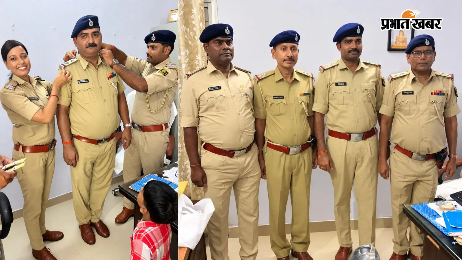 पटना: जानीपुर थाना के आठ पुलिसकर्मियों का बढ़ा कद, एएसआइ से पुलिस अवर निरीक्षक बने
