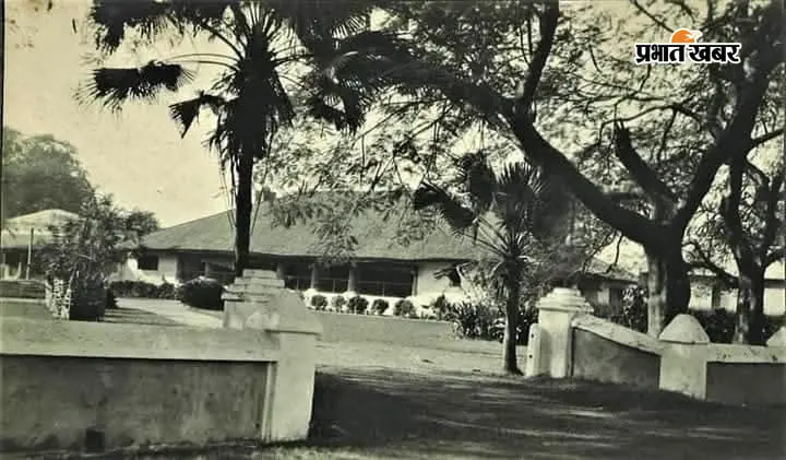 1 पुरानी ब्लैक एंड व्हाइट फोटो में मंझौल के नील कोठी 2 जर्जर हो चुके भवन | Prabhat Khabar Network