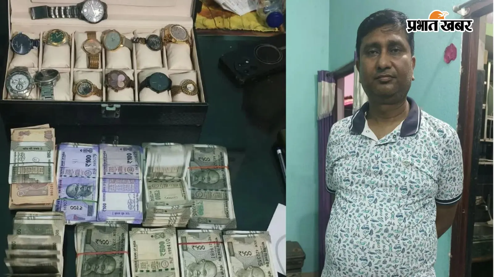परिवहन विभाग के SI के ठिकानों पर EOU की छापेमारी, 1.49 करोड़ की संपत्ति मिली