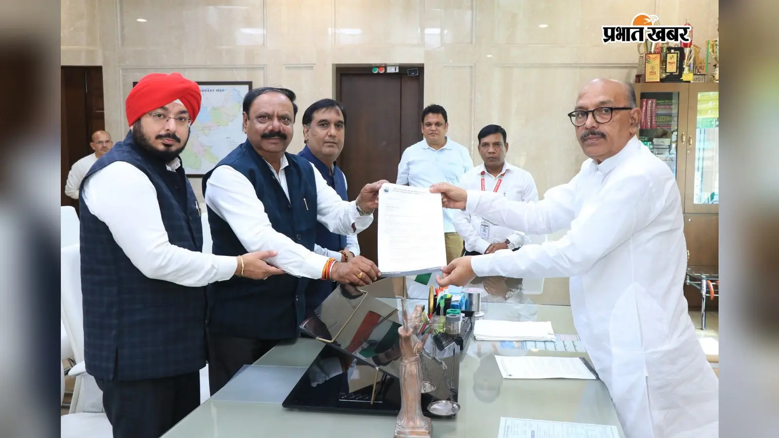 होल्डिंग टैक्स से खासमहल भूमि तक, FJCCI ने विधानसभा अध्यक्ष के सामने रखा कारोबारियों का एजेंडा