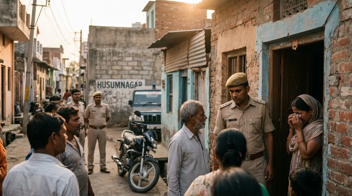 हुसुमनगर में युवक की मौत से सनसनी,फंदे से लटका मिला शव