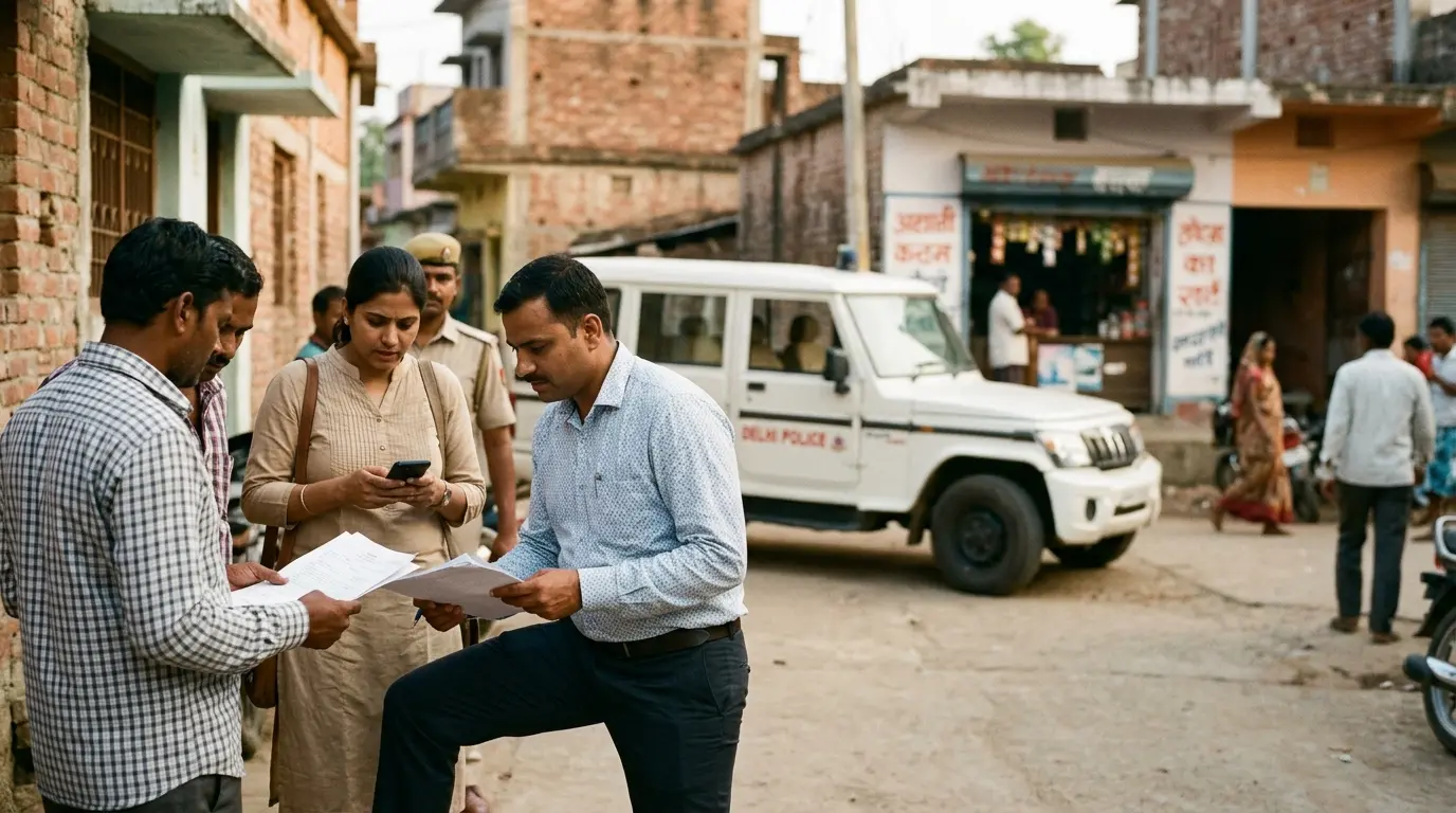 एपीके लिंक से साइबर ठगी के मामले में दिल्ली पुलिस की टीम सरैयाहाट पहुंची, संदिग्ध मोबाइल नंबर और बैंक खातों की जांच शुरू