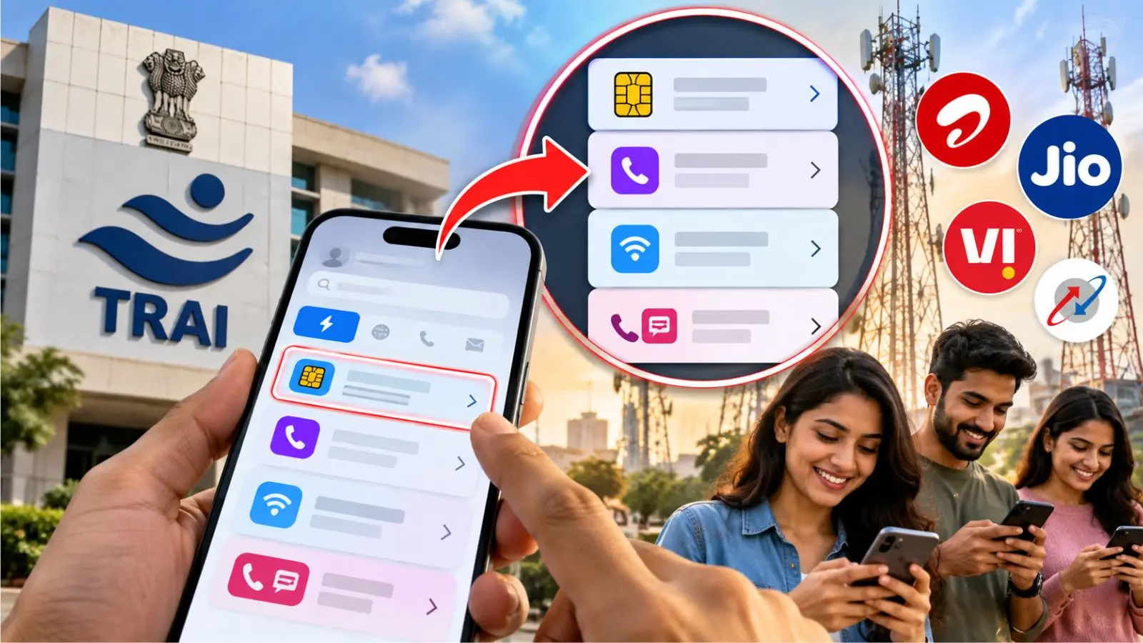 TRAI ने टेलीकॉम कंपनियों को अनिवार्य रिचार्ज प्लान अलग दिखाने का आदेश दिया