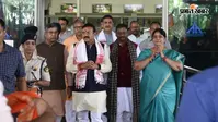 झारखंड भाजपा के नये प्रभारियों का रांची में भव्य स्वागत, ढोल-नगाड़ों के साथ हुआ अभिनंदन