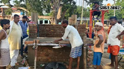 सूर्यपुरा के सूर्य मंदिर छठीया पोखरा पर छठ की तैयारी शुरू, श्रद्धालुओं के लिए होगी शुद्ध पेयजल की व्यवस्था