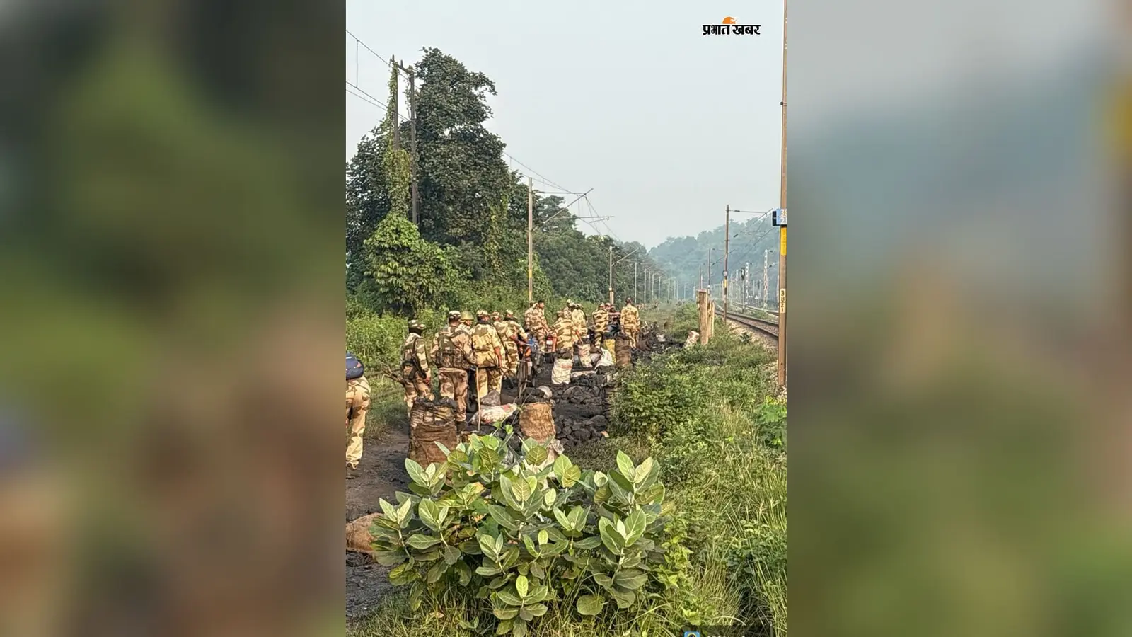 ड्रोन और डॉग स्क्वॉड से घेराबंदी: बेरमो में CISF की बड़ी कार्रवाई, 32 टन कोयला छोड़ भागे तस्कर
