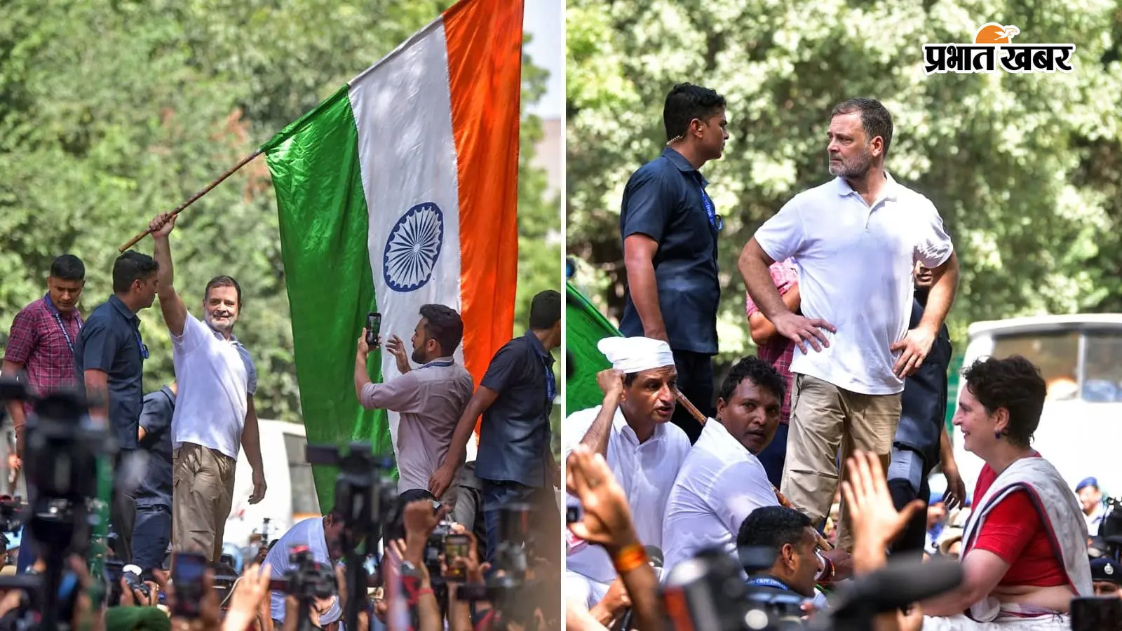 चुनाव आयोग के बाहर डटे राहुल गांधी : बोले- 'मोदी-शाह ने वोट चोरी कर देश को किया हाईजैक, हम उन्हें खत्म कर देंगे'