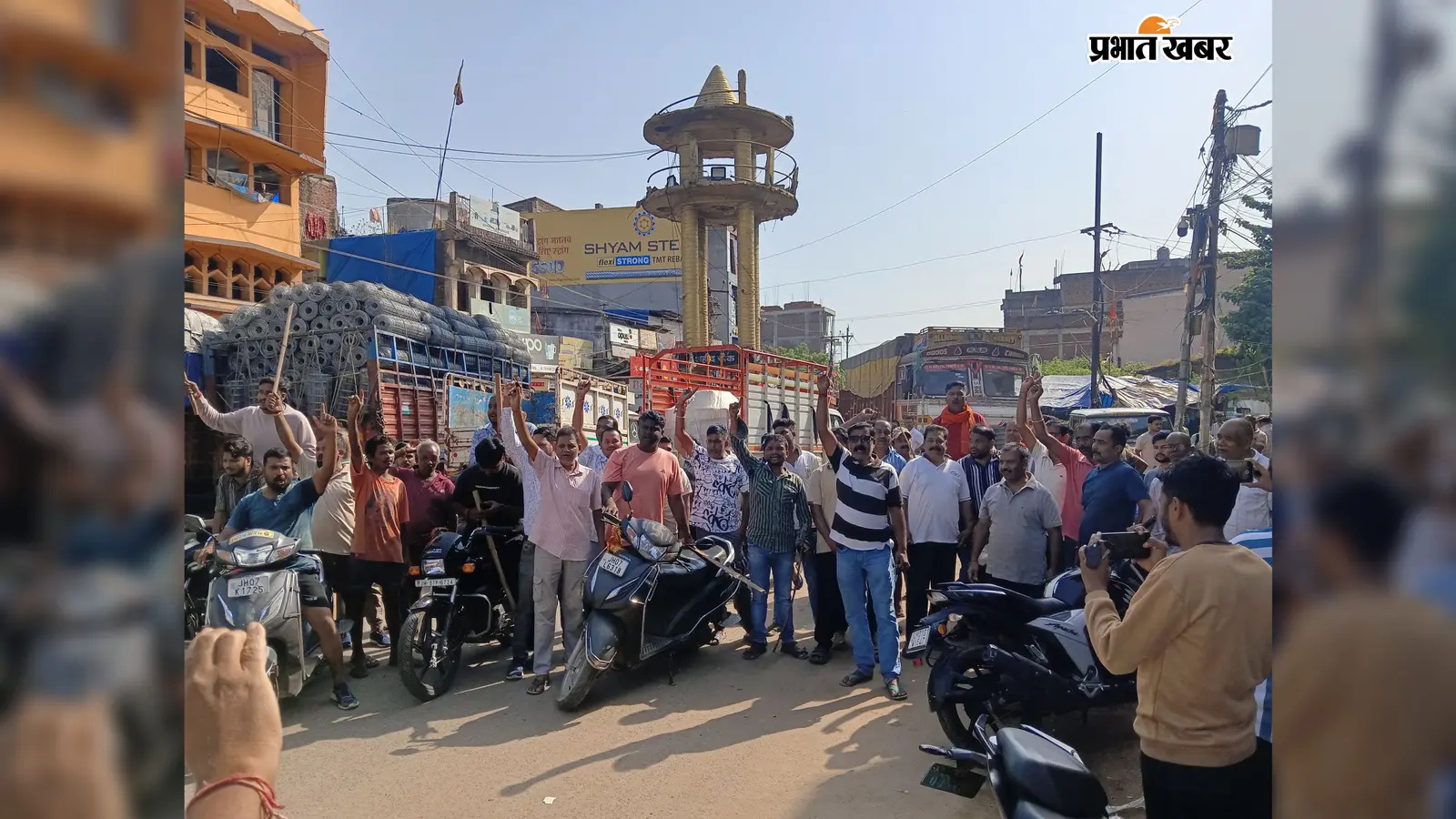 गुमला में ओबीसी समाज ने दिखायी ताकत, दिखा अभूतपूर्व बंद