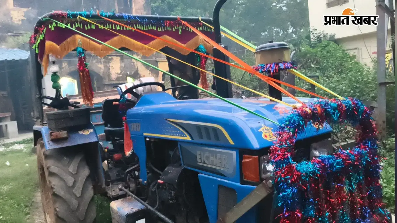 बेंगाबाद पुलिस का एक्शन: उसरी नदी घाट से बालू उठाव का भंडाफोड़, एक हफ्ते में चौथा ट्रैक्टर पकड़ाया