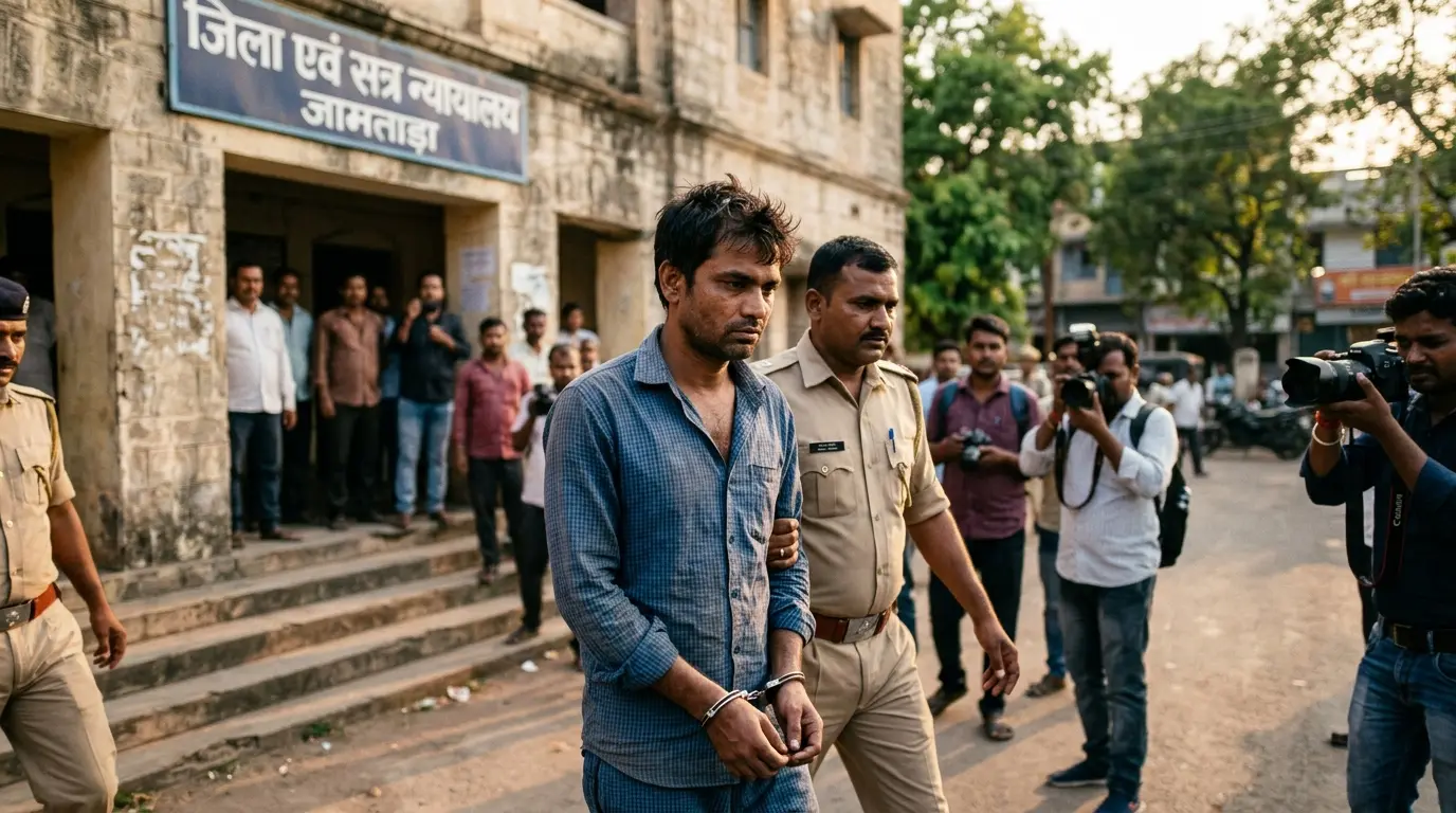 जामताड़ा कोर्ट का बड़ा फैसला: अनाथ नाबालिग से हैवानियत करने वाले दोषी को मिली उम्रकैद की सजा
